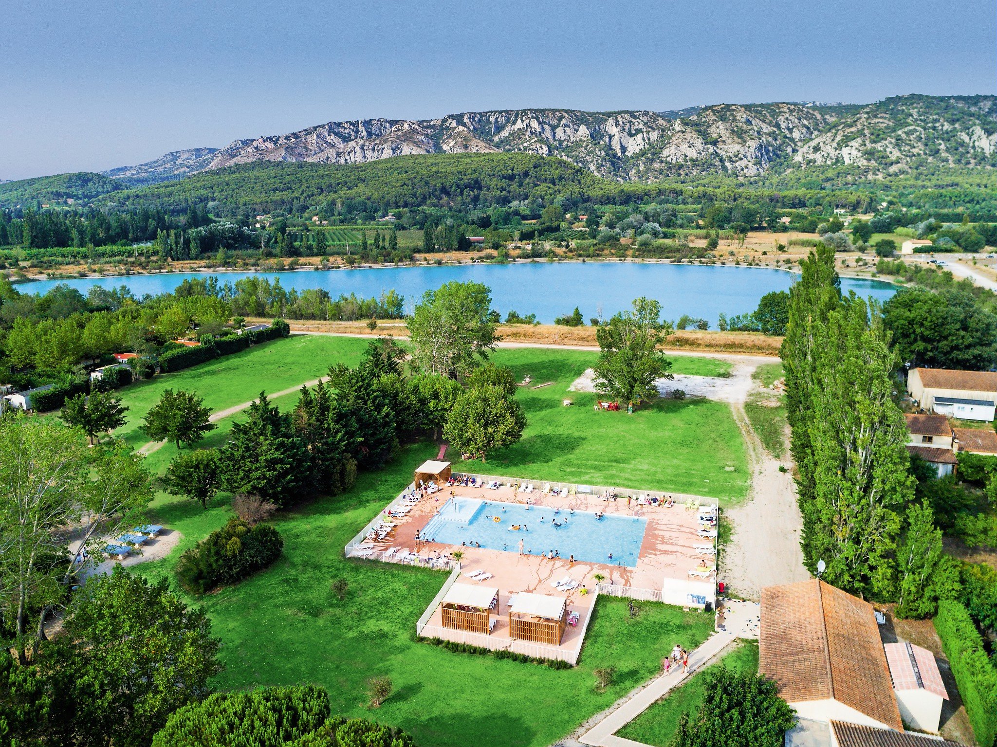 France - Sud Est et Provence - Cheval Blanc - Camping Les Rives du Luberon 4*