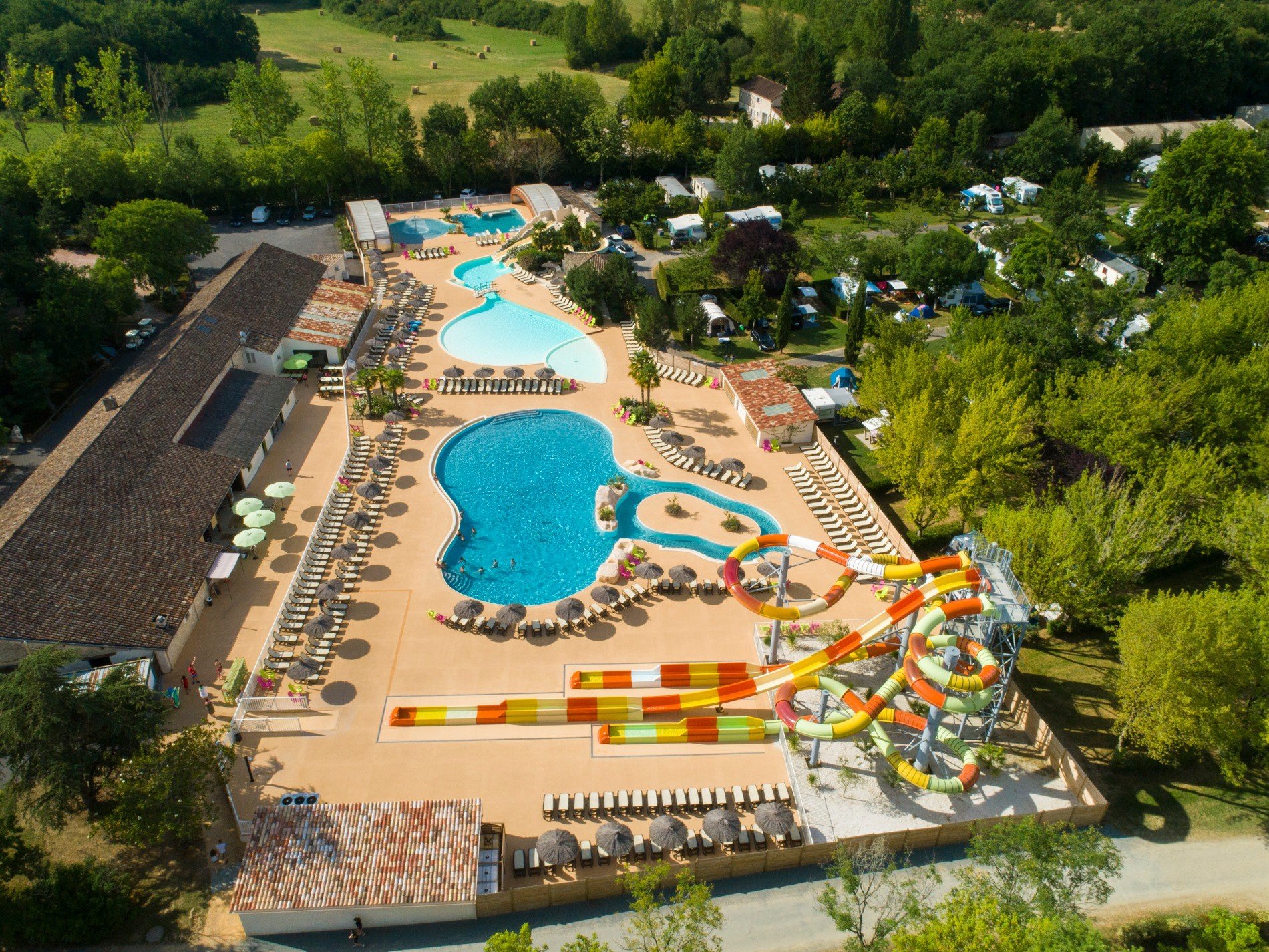 France - Sud Ouest - Villeréal - Camping Marvilla Parks Château de Fonrives 5*